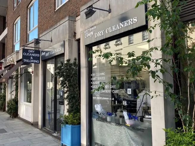 Front of Ebury Dry Cleaners