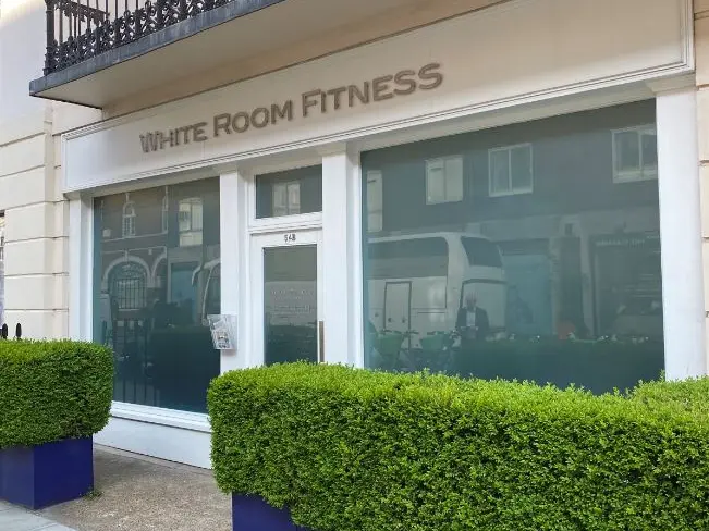 Exterior of White Room Fitness 